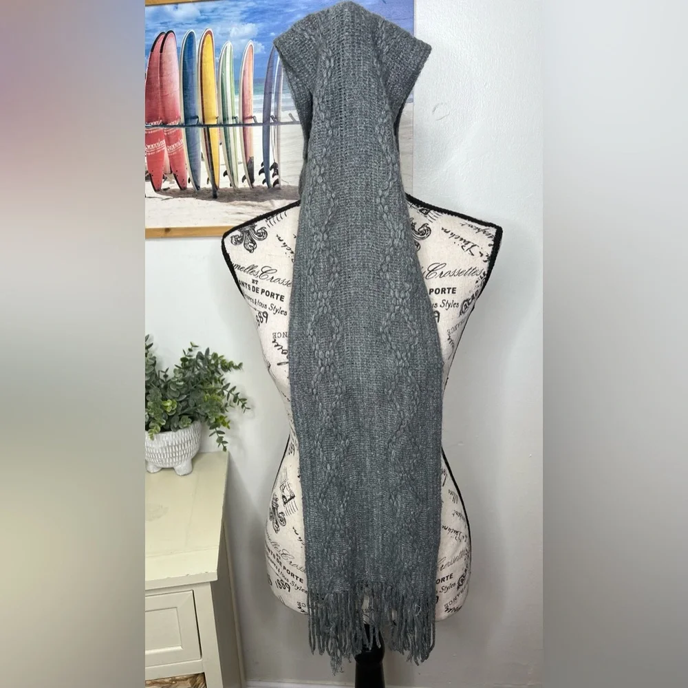 New York & Company Grey Scarf